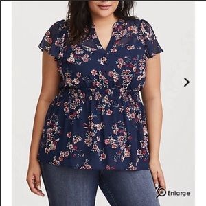 Torrid floral top